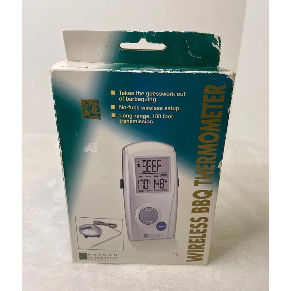 Oregon Scientific Wireless BBQ Thermometer New in Box